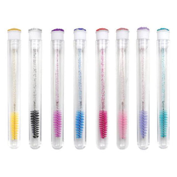 Diamond Glitter Mascara Brushes With Tube for Eyelash Extension